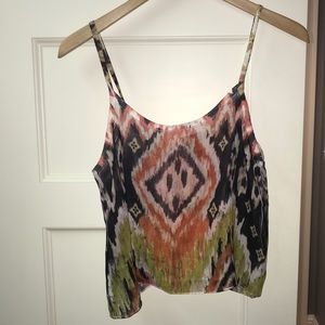 Chiffon tank top